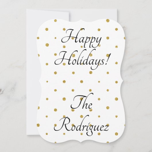 kerstkaart kaart (Voorkant)