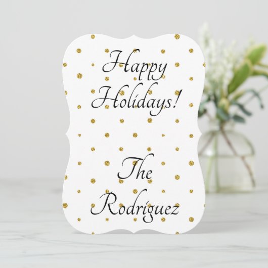 kerstkaart kaart (Staand voorkant)