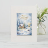 Kerstkaart Kaart (Staand voorkant)