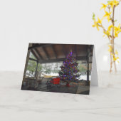 Kerstkaart Kaart (Gele Bloem)