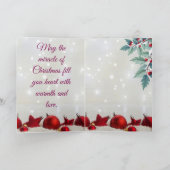 Kerstkaart Kaart (Binnen)