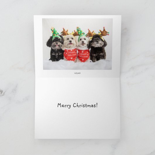  kerstkaart kaart (Binnen)