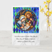 kerstkaart kaart (Gele Bloem)