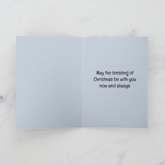 kerstkaart kaart (Binnen)