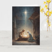 Kerstkaart Kaart (Gele Bloem)