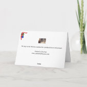 Kerstkaart - Kathedraal van Ely Feestdagen Kaart (Achterkant)