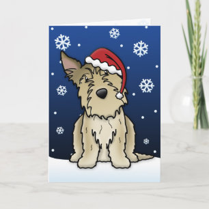 Kerstkaart Kawaii Berger Picard Feestdagen Kaart