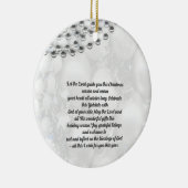 kerstkaart keramisch ornament (Rechts)