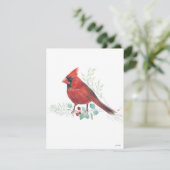 Kerstkaart Kerkuil Kunst (Staand voorkant)