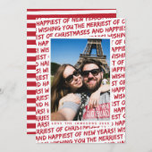 Kerstkaart *Kerst Graffiti* (Voorkant / Achterkant)