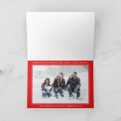 KERSTKAART | Kerst snoepstokken Feestdagen Kaart (Binnen)