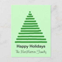 Kerstkaart - Kerstboom Feestdagenkaart