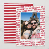 Kerstkaart *Kerstgraffiti* (Voorkant / Achterkant)