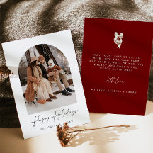 Kerstkaart | Kerstkaart met foto