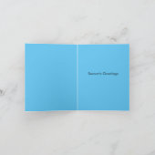 Kerstkaart: Kerstkatten in rode petten Feestdagen Kaart (Binnen)