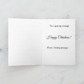 Kerstkaart - Kerstman & CDM Regs 2015' bouwer Kaart (Binnen)