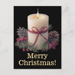 Kerstkaart kerstmis briefkaart
