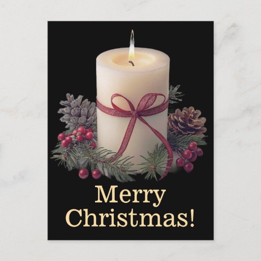 Kerstkaart kerstmis briefkaart (Voorkant)