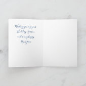 kerstkaart "Kerstmis" Feestdagen Kaart (Binnen)