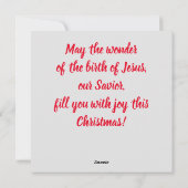 kerstkaart kerstmis kerstmis (Achterkant)