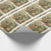  kerstkaart - Kinderboom voor feestdagen Cadeaupapier (Hoek)