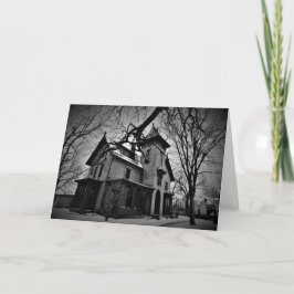 Kerstkaart "LeDuc Historic Estate" Kaart