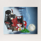 kerstkaart legpuzzel (Horizontaal)