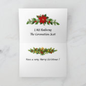 Kerstkaart - LMS - The Coronation Scot Feestdagen Kaart (Binnen)