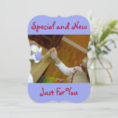 Kerstkaart 'Made Just For You' van RoseWrites (Staand voorkant)