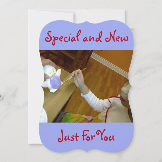 Kerstkaart 'Made Just For You' van RoseWrites (Voorkant)