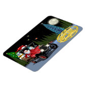 kerstkaart magneet (Linkerzijde)