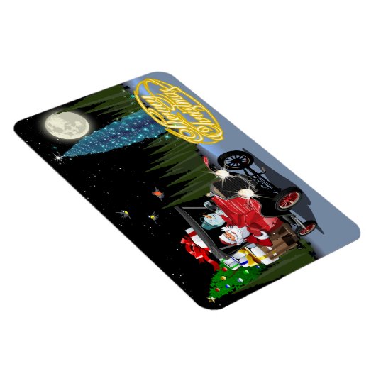 kerstkaart magneet (Rechterzijde)