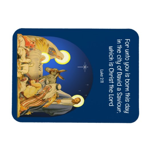 kerstkaart magneet (Horizontaal)