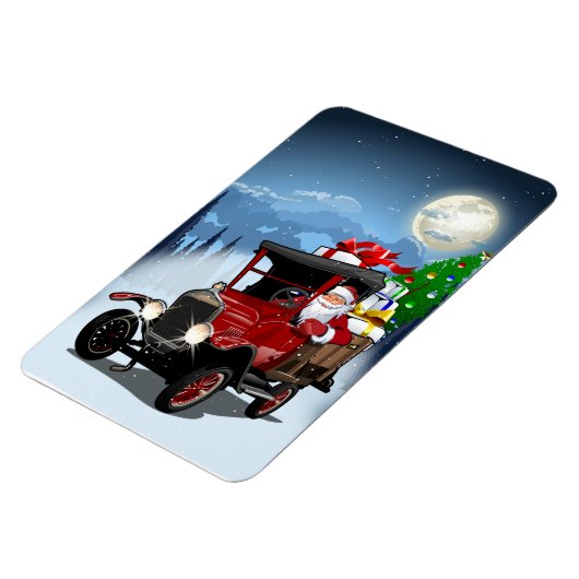 kerstkaart magneet (Linkerzijde)