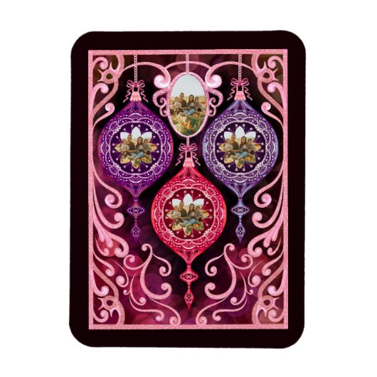 Kerstkaart Magneet (Verticaal)
