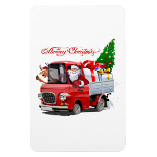 kerstkaart magneet