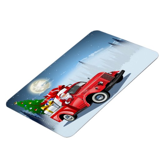 kerstkaart magneet (Linkerzijde)