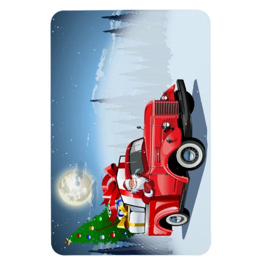 kerstkaart magneet (Verticaal)