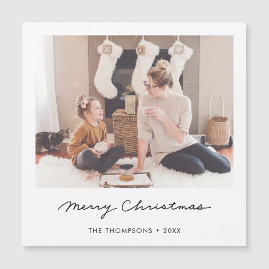 kerstkaart Magnet (Voorkant)