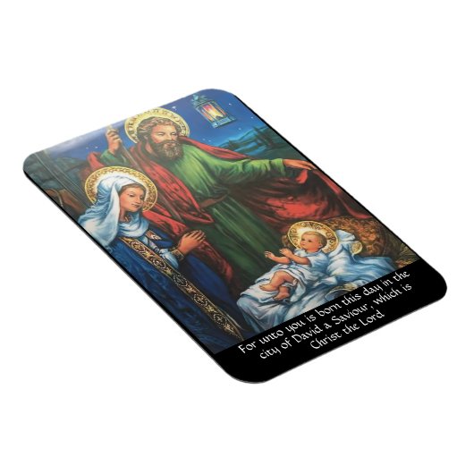 kerstkaart Magnet Magneet (Rechterzijde)