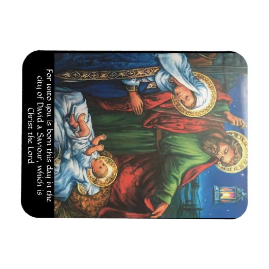 kerstkaart Magnet Magneet (Horizontaal)