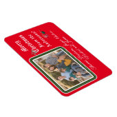 kerstkaart Magnet Magneet (Rechterzijde)