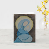 Kerstkaart Maria en het Christuskind Kaart (Gele Bloem)