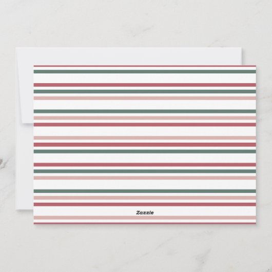 Kerstkaart Merry And Bright (Achterkant)