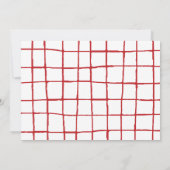 Kerstkaart met 3 foto's 'Merry & Bright' Kaart (Achterkant)