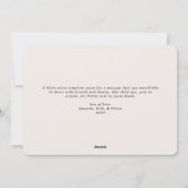 Kerstkaart met beige fotocollage en vrolijke momen (Achterkant)