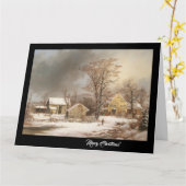 Kerstkaart met Bijbelteksten van Country Farm Chri Kaart (Gele Bloem)