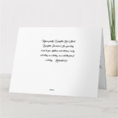 Kerstkaart met Bijbelteksten van Country Farm Chri Kaart (Achterkant)