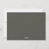 Kerstkaart met blokletter kerstvreugde foto (Achterkant)