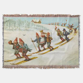 Kerstkaart Met Boerenbruiloft Wilhelm Larsen Deken